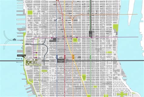 hudson yards directory map.